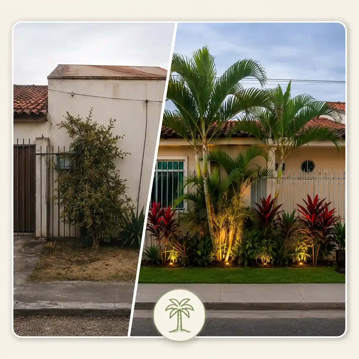 Projeto de jardim pequeno 8