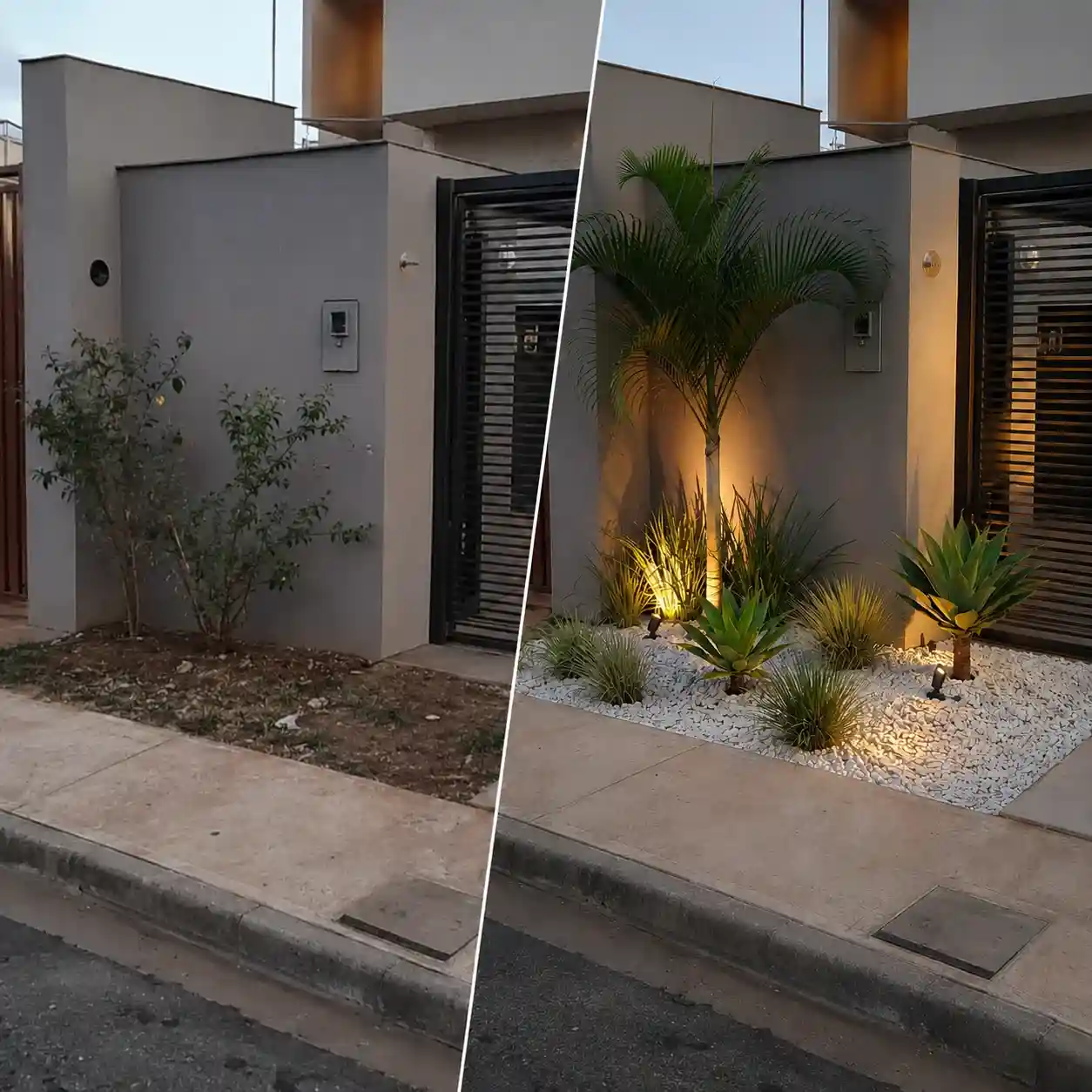 Projeto de jardim pequeno 9