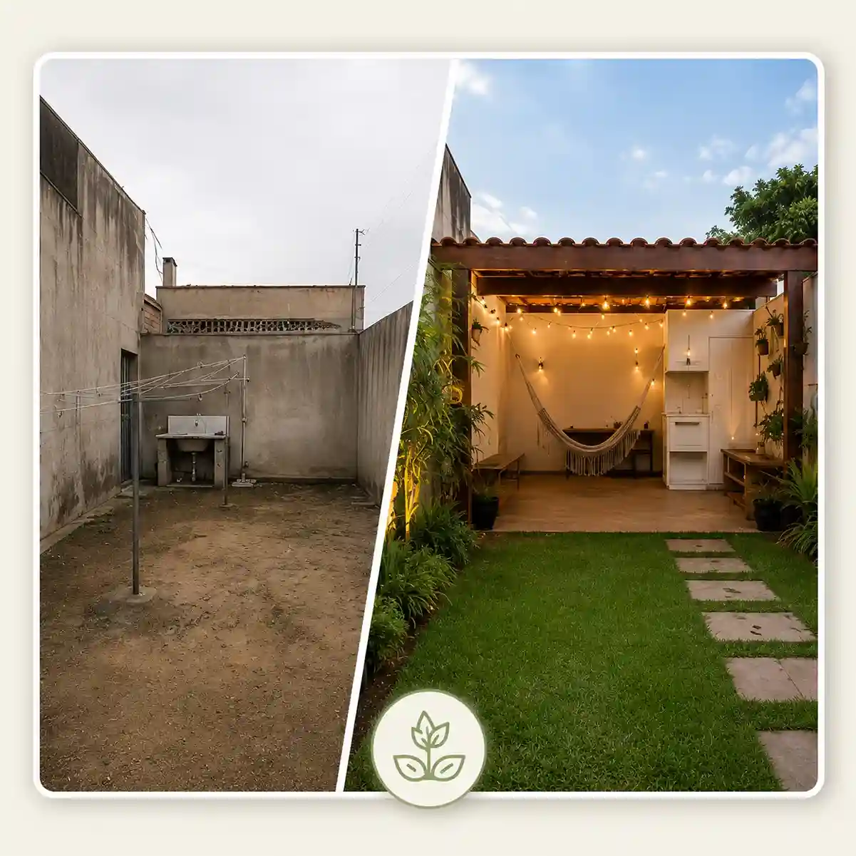 Projeto de jardim pequeno 3