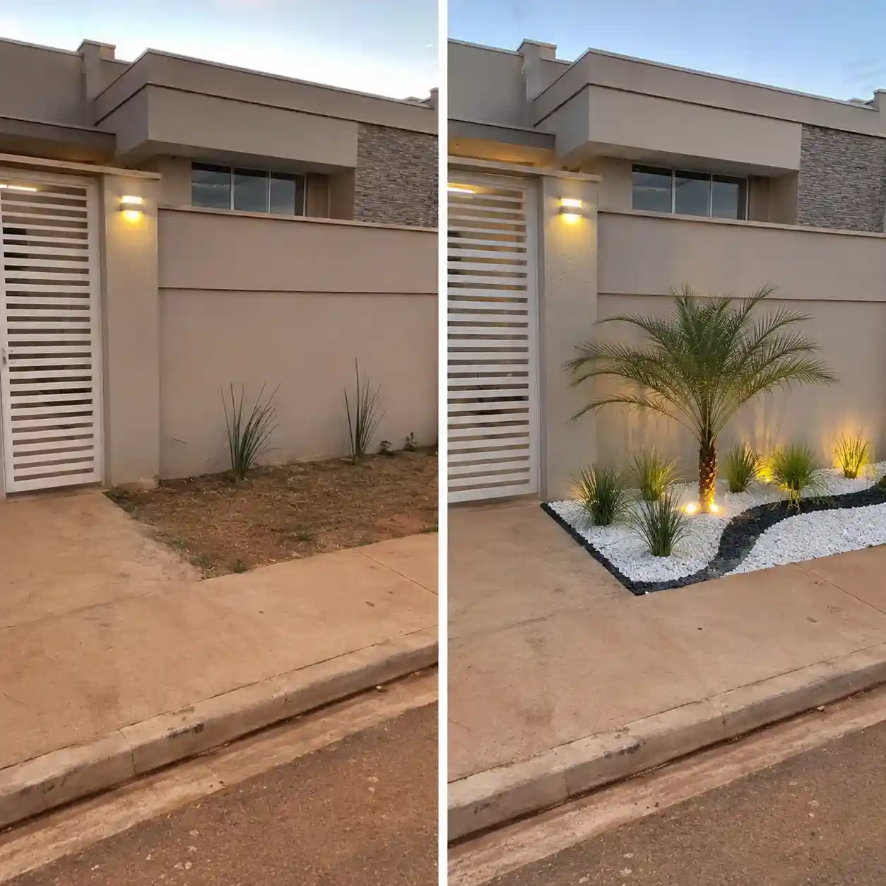 Projeto de jardim pequeno 5