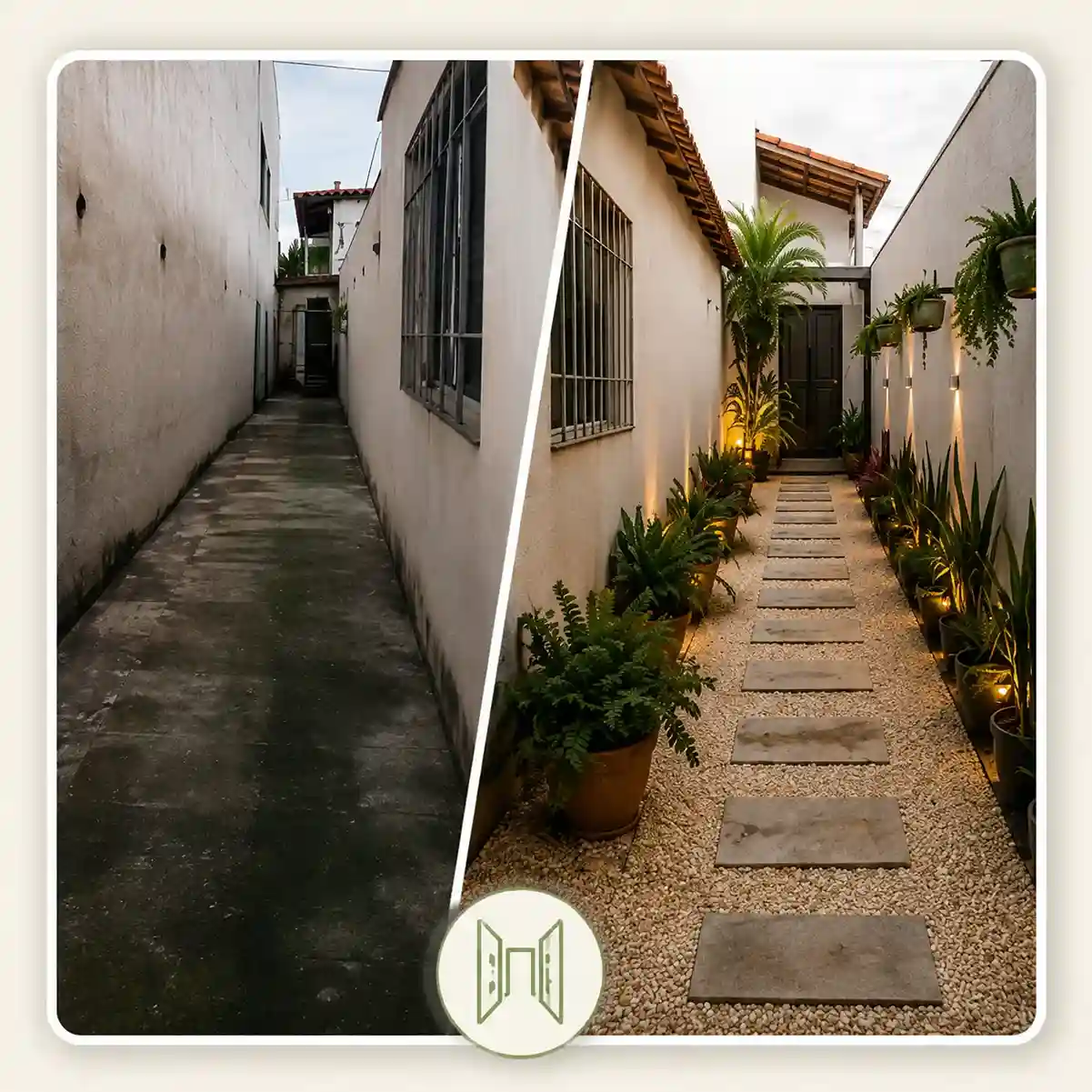 Projeto de jardim pequeno 2